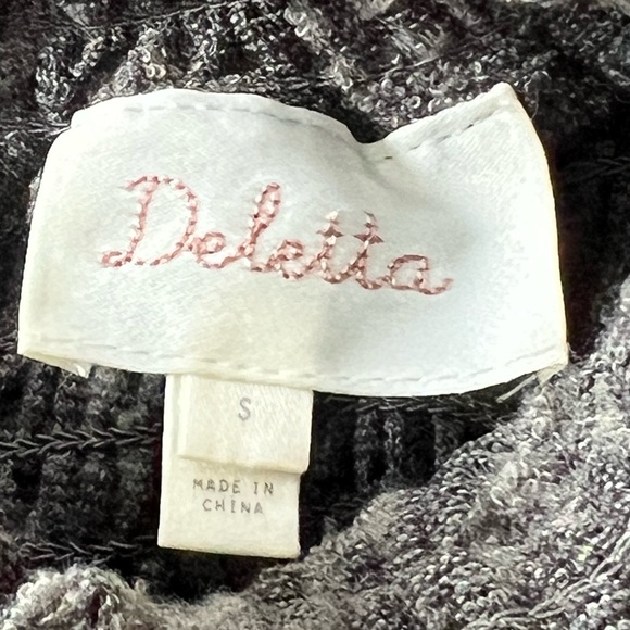 Anthropologie Deletta Amanna
Lace Peasant Olive Green Blouse Top Small - Picture 9 of 11